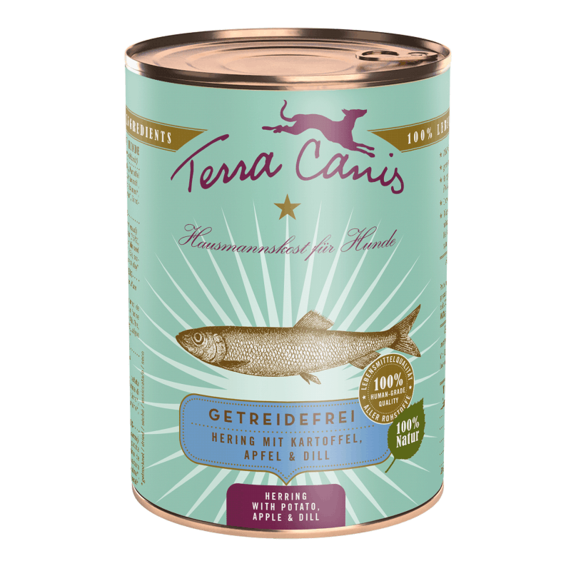 Terra Canis Grain Free - Arenque com Batata, Maçã e Endro