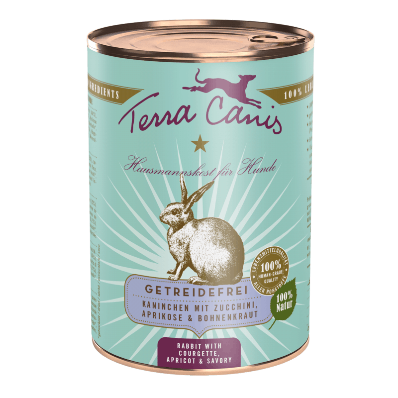 Terra Canis Grain Free - Coelho com Curgete, Damasco e Borragem