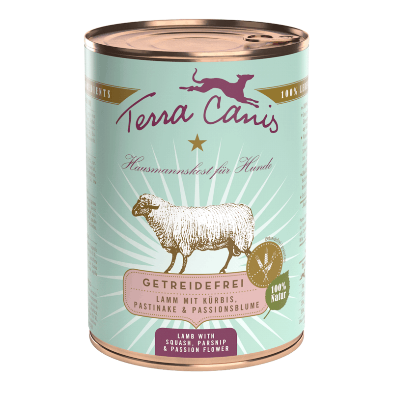 Terra Canis Grain Free - Cordeiro com Abóbora, Pastinaga e Passiflora 0