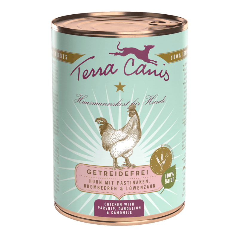 Terra Canis Grain Free - Frango com Pastinaga, Amora e Dente de Leão 0