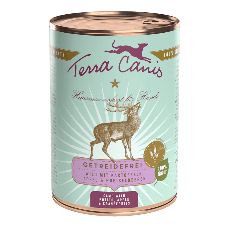 Terra Canis Grain Free - Veado com Batata, Maçã e Arando 0