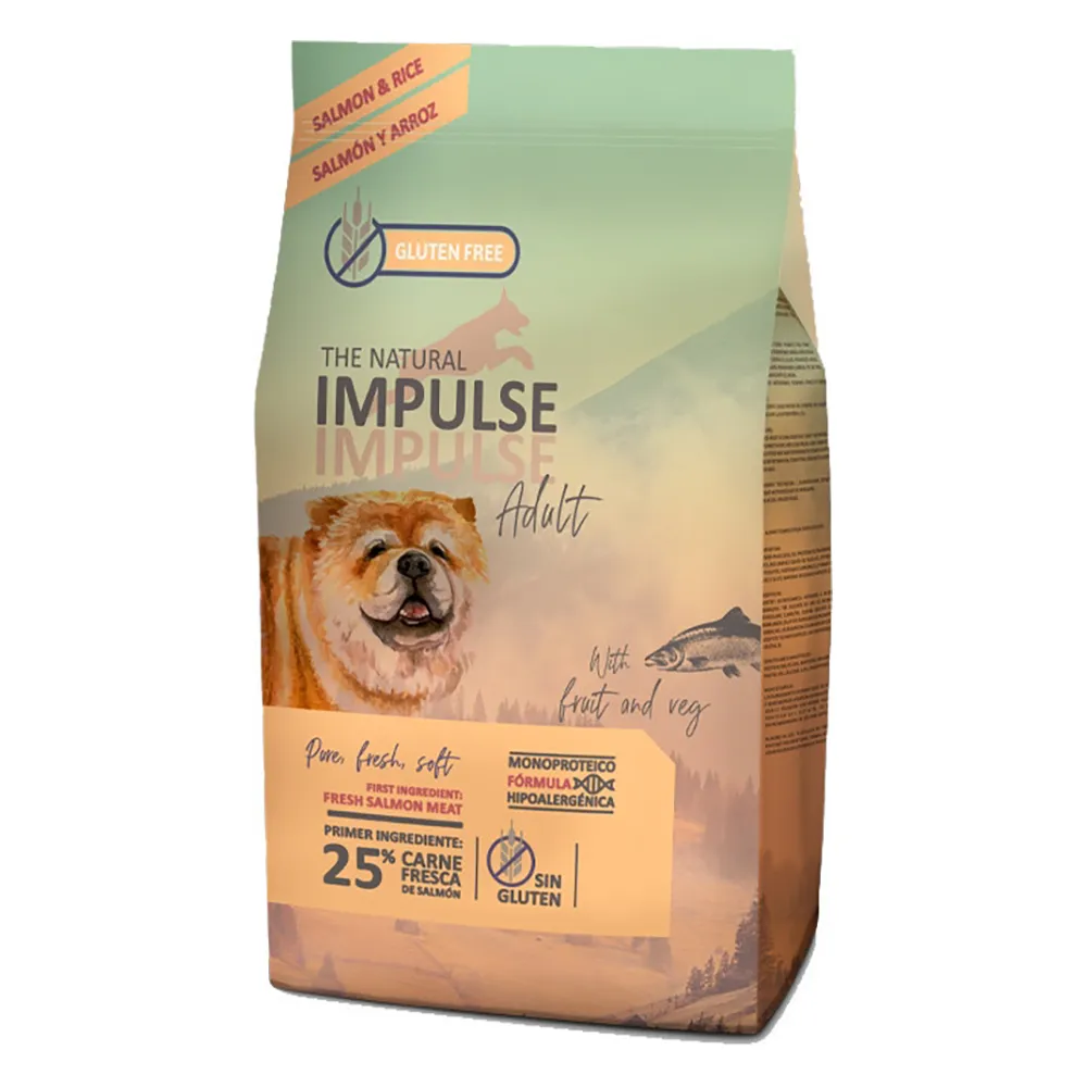 The Natural Impulse Cão Adulto - Salmão