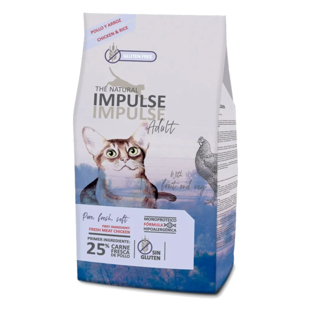 The Natural Impulse Gato Adulto - Frango