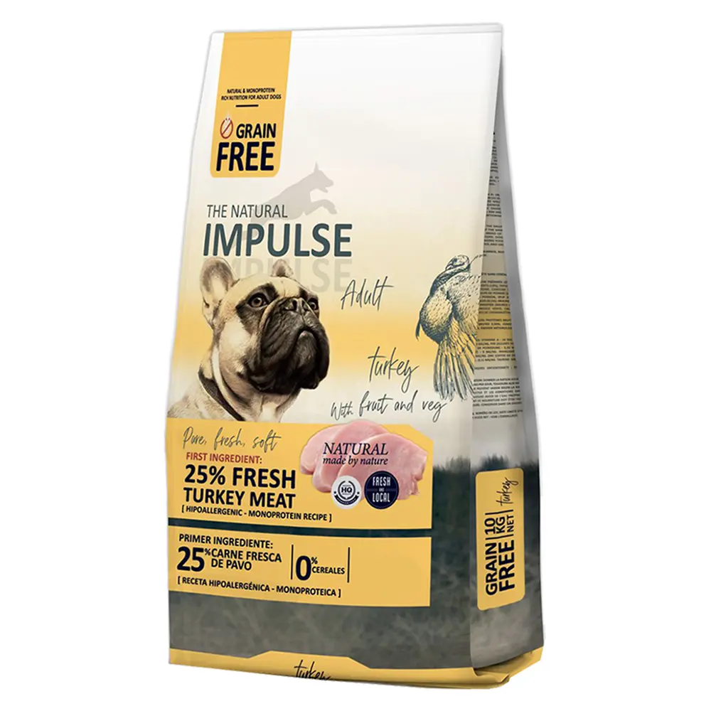 The Natural Impulse Grain Free Cão Adulto - Peru