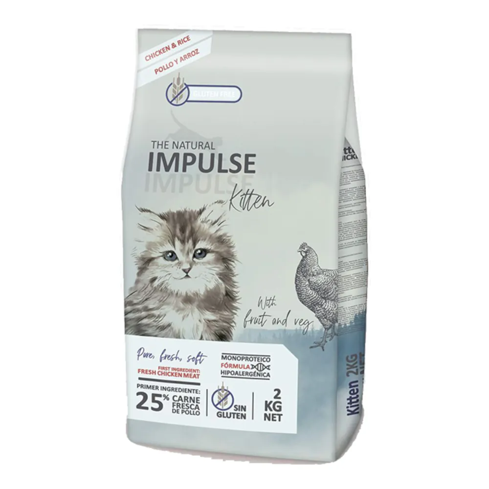 The Natural Impulse Kitten - Frango