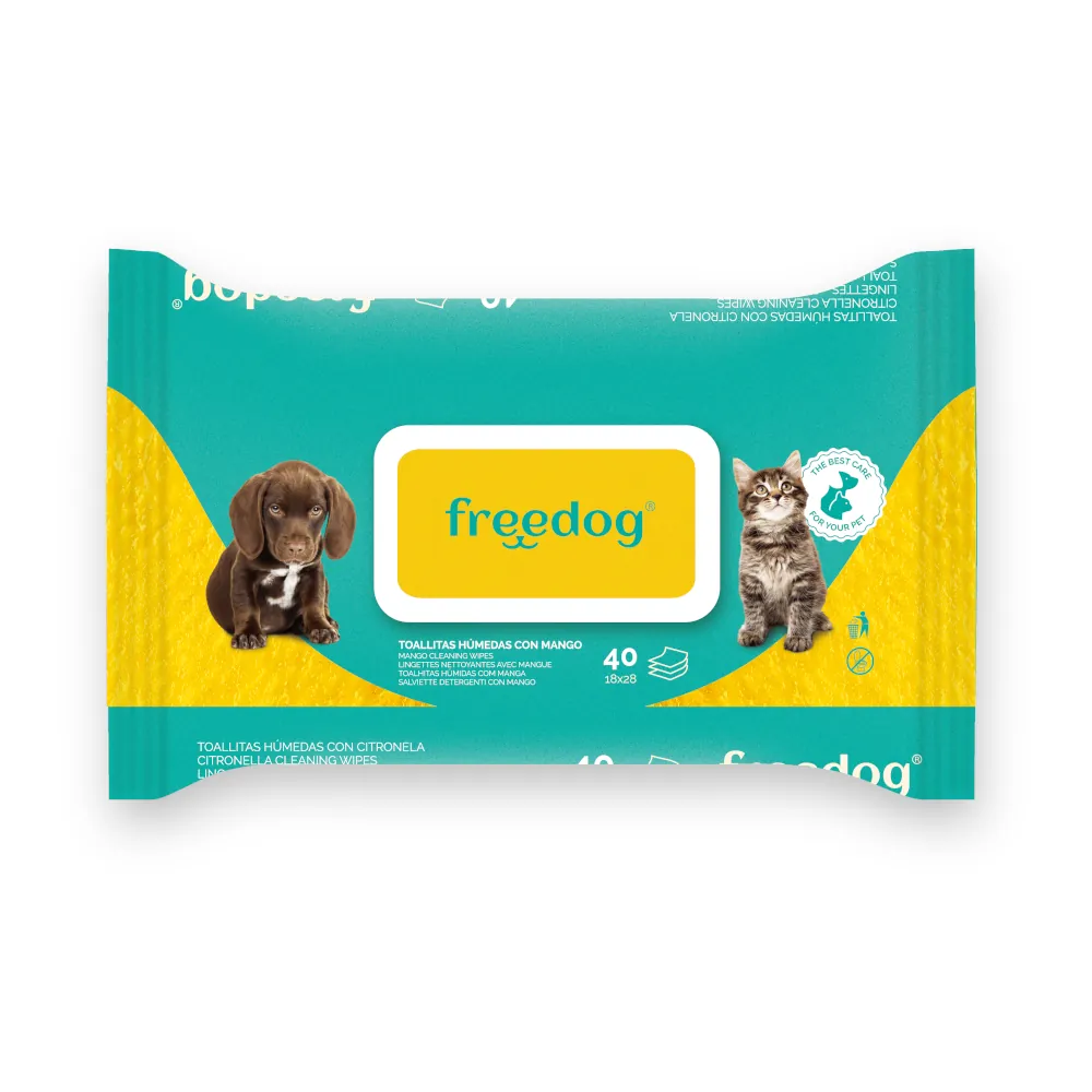 Toalhitas Húmidas Manga - Freedog