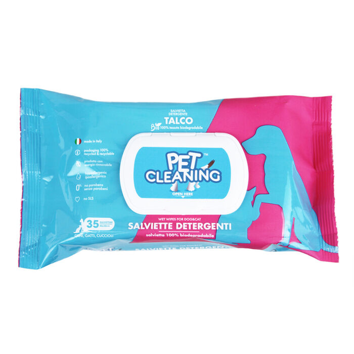 Toalhitas Talco - Pet Cleaning
