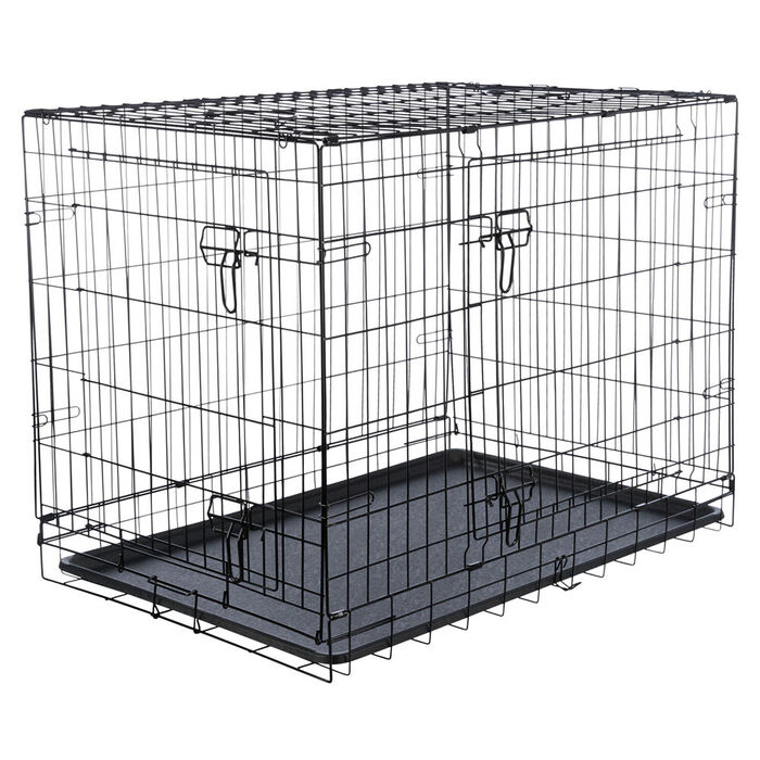 Transportadora em Arame com 2 Portas para Cães e Gatos - Trixie