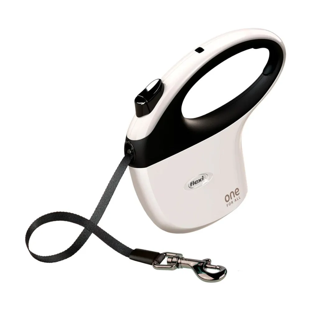 Trela Extensível Flexi One com Fita