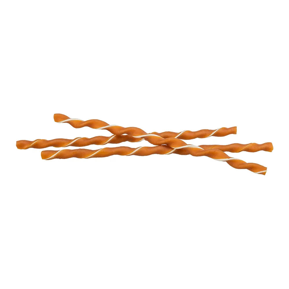 Twisters - Sticks de Pele Bovina Cobertos com Frango para Cães - Trixie
