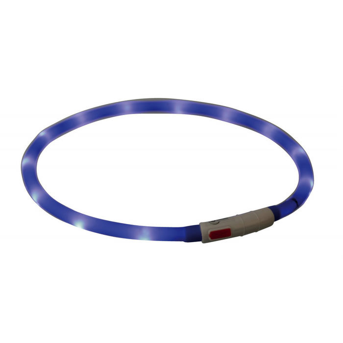 Colar Luminoso Flasher USB para Cães - Trixie