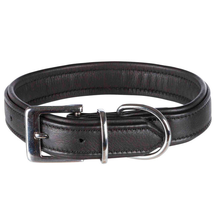 Coleira Active Comfort em Pele - Trixie