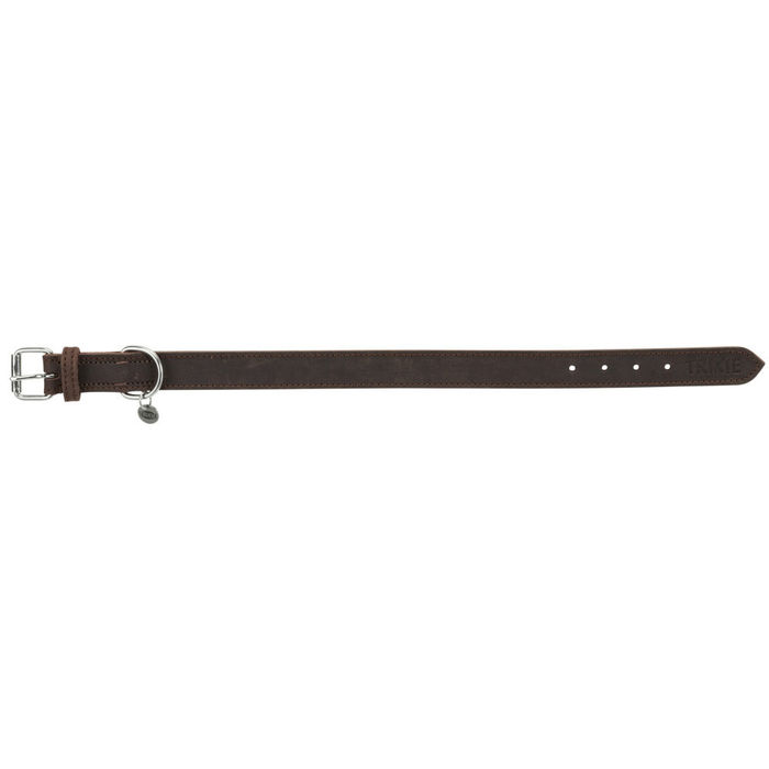 Coleira Rustic em Couro - Trixie
