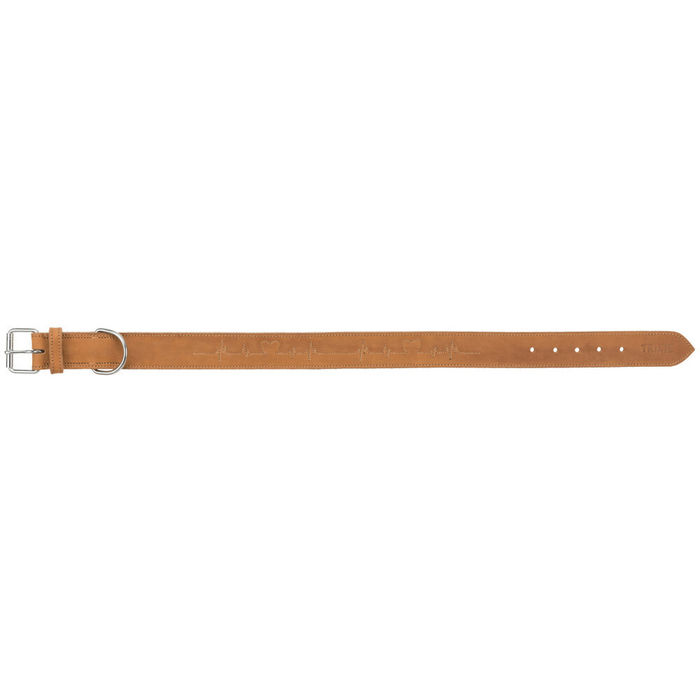 Coleira Rustic Heartbeat em Couro - Trixie