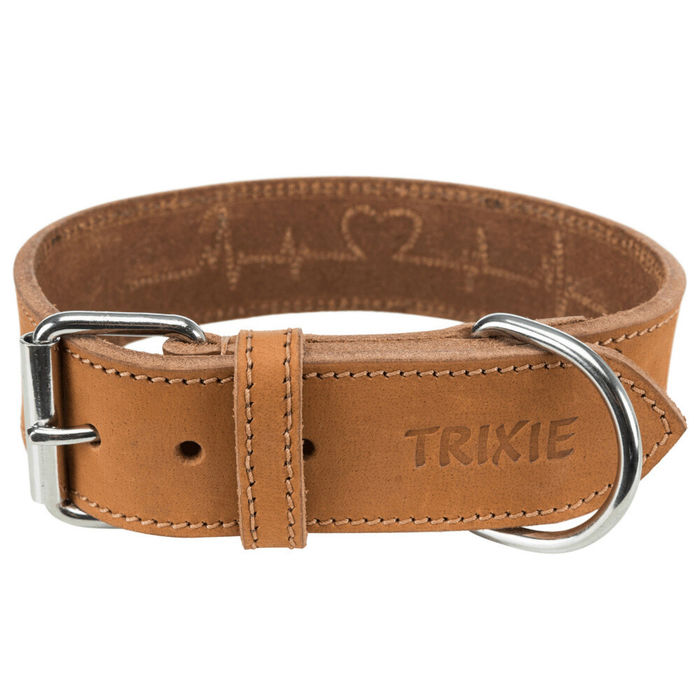 Coleira Rustic Heartbeat em Couro - Trixie