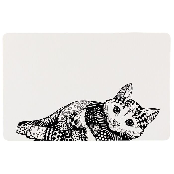 Napron Zentangle para Gamelas - Trixie