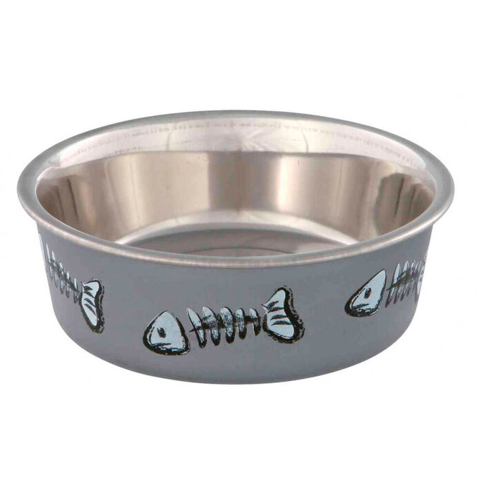 Gamela em Inox-Plástico para Gatos - Trixie