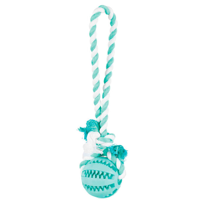 Dentafun - Bola em Borracha com Corda - Trixie