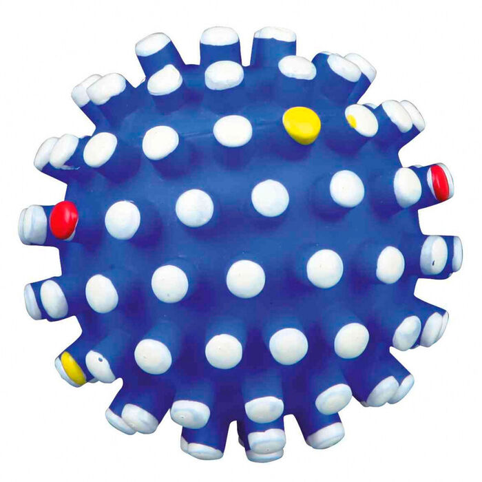 Bola Corona com Picos Largos e Som - Trixie