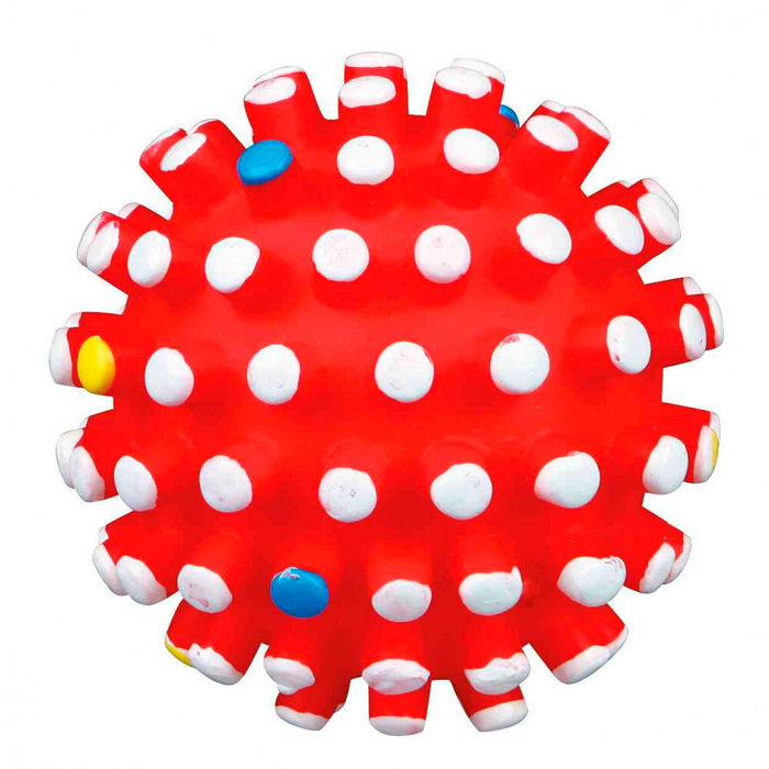 Bola Corona com Picos Largos e Som - Trixie