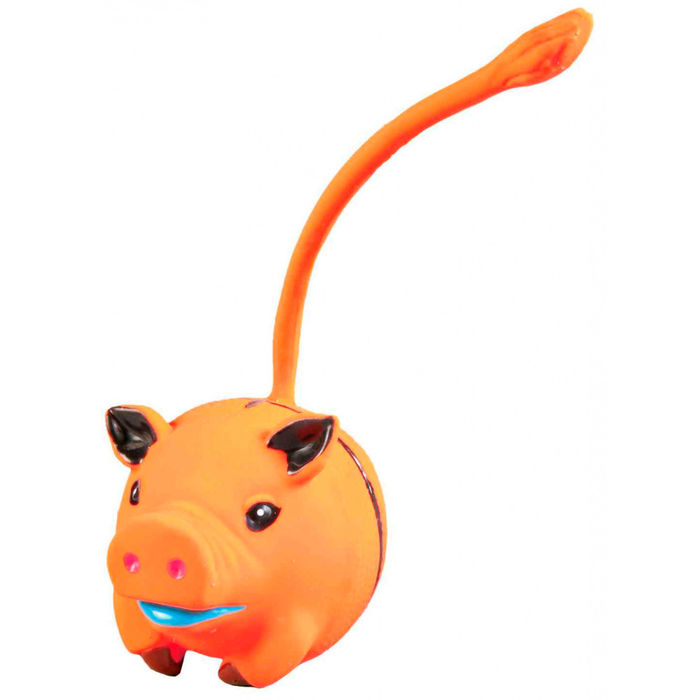Bola Animal com Cauda em Látex - Trixie