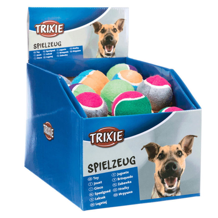 Caixa com Bolas de Ténis - Trixie