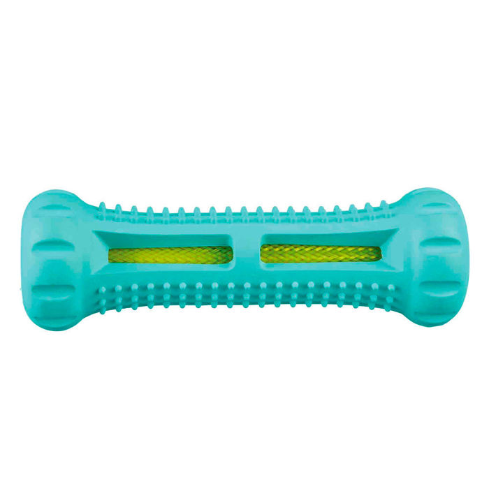 Dentafun - Osso em Borracha Natural com Recheio em Corda - Trixie