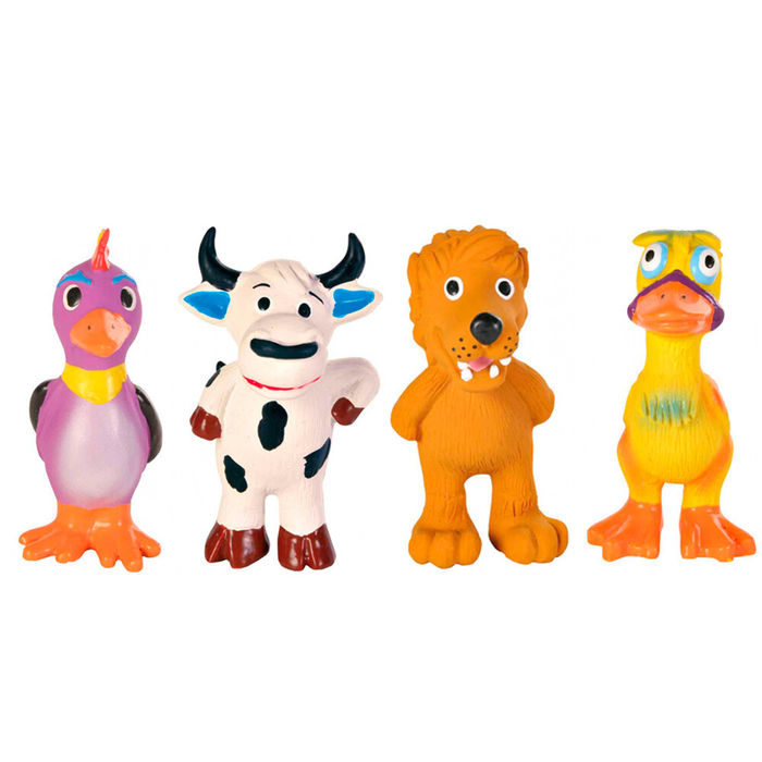 Boneco Animal em Látex com Som - Trixie
