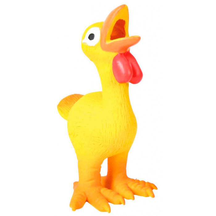 Galinha em Látex com Som - Trixie