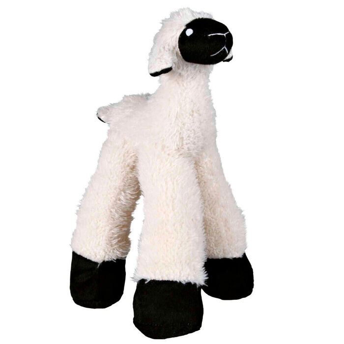 Ovelha Perna Longa em Peluche com Som e Chocalho - Trixie