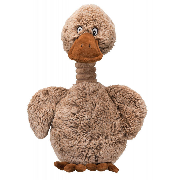 Pato Castanho em Peluche com Som - Trixie