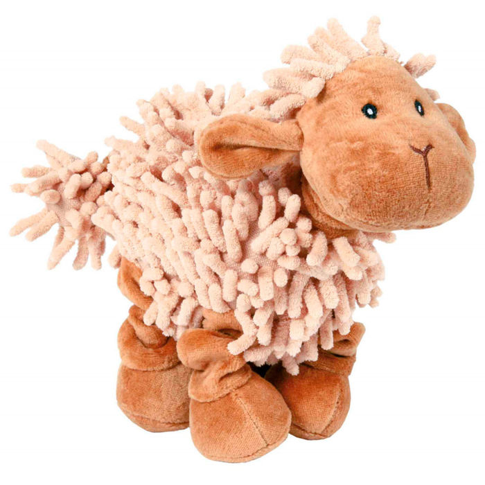 Ovelha em Peluche com Pernas Elásticas e Som - Trixie