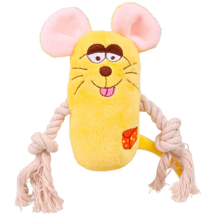 Animais em Peluche com Corda e Som - Trixie