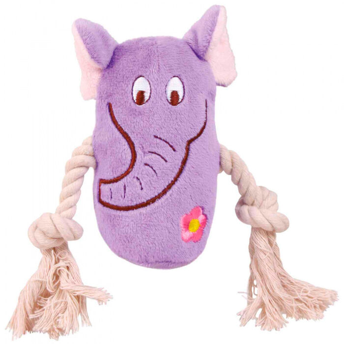 Animais em Peluche com Corda e Som - Trixie