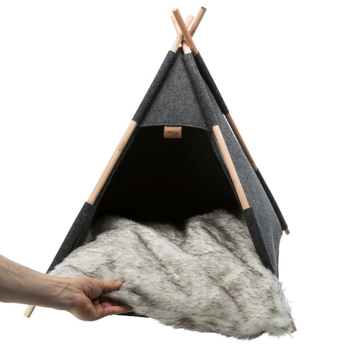 Nicho-Tenda Tipi com Colchão - Trixie