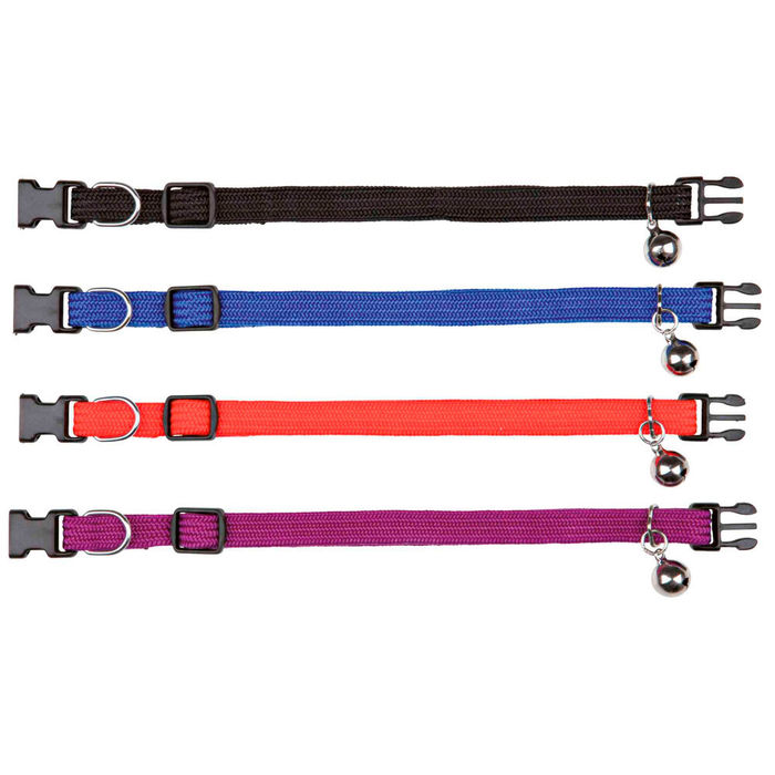 Coleiras em Nylon com Elástico para Gatos - Trixie