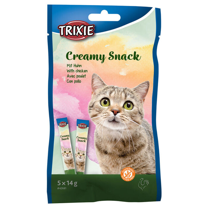 Creamy Snacks de Frango - Snacks Líquidos para Gatos - Trixie