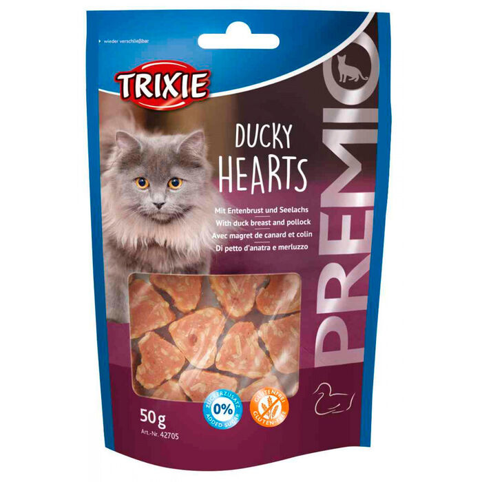 Premio - Ducky Hearts com Pato e Peixe - Trixie