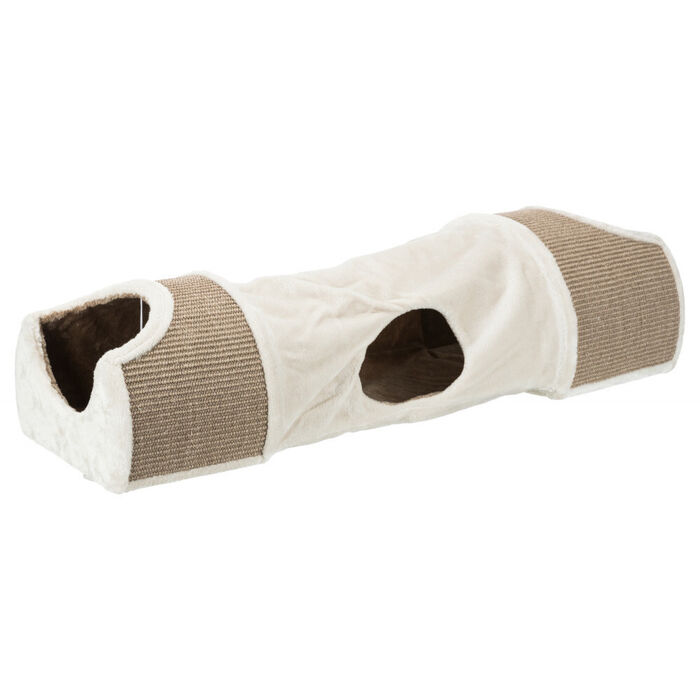 Túnel para Arranhar com Cobertura em Peluche - Trixie