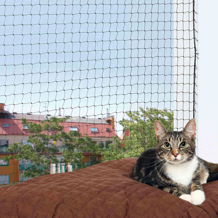 Rede de Proteção para Gatos - Preta - Trixie