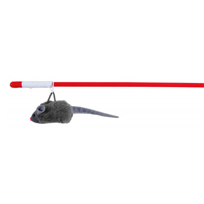 Bastão Squeaky com Rato com Som - Trixie