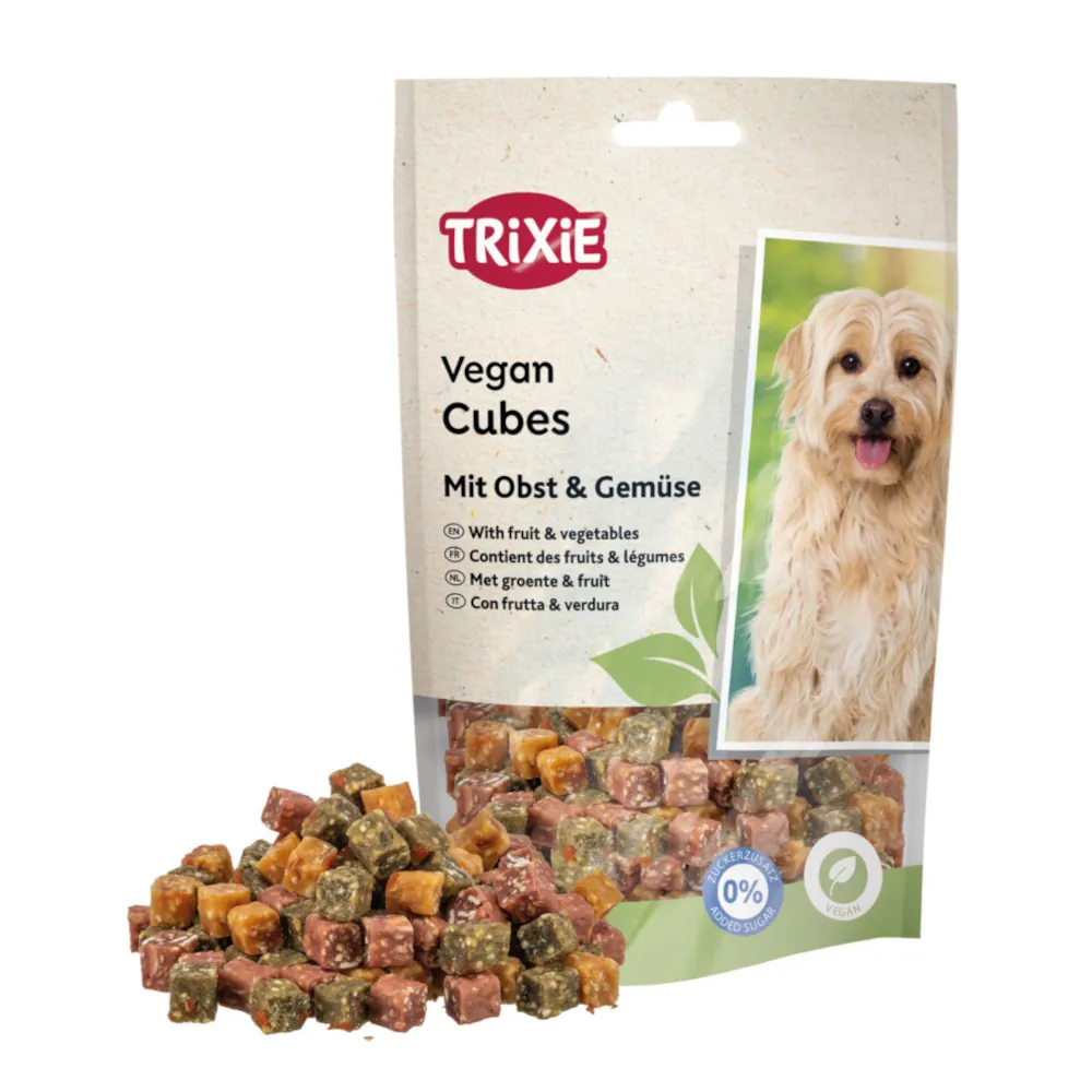 Vegan Cubes com Batata Doce, Vegetais e Fruta para Cães - Trixie