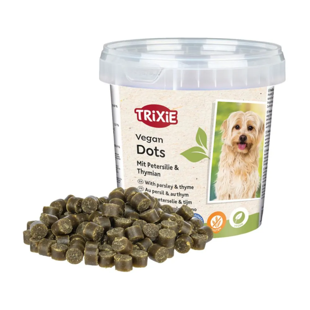 Vegan Soft Snack Dots com Salsa e Tomilho para Cães - Trixie