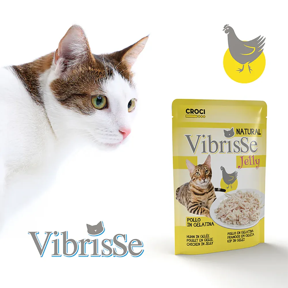 Vibrisse Jelly - Frango para Gatos