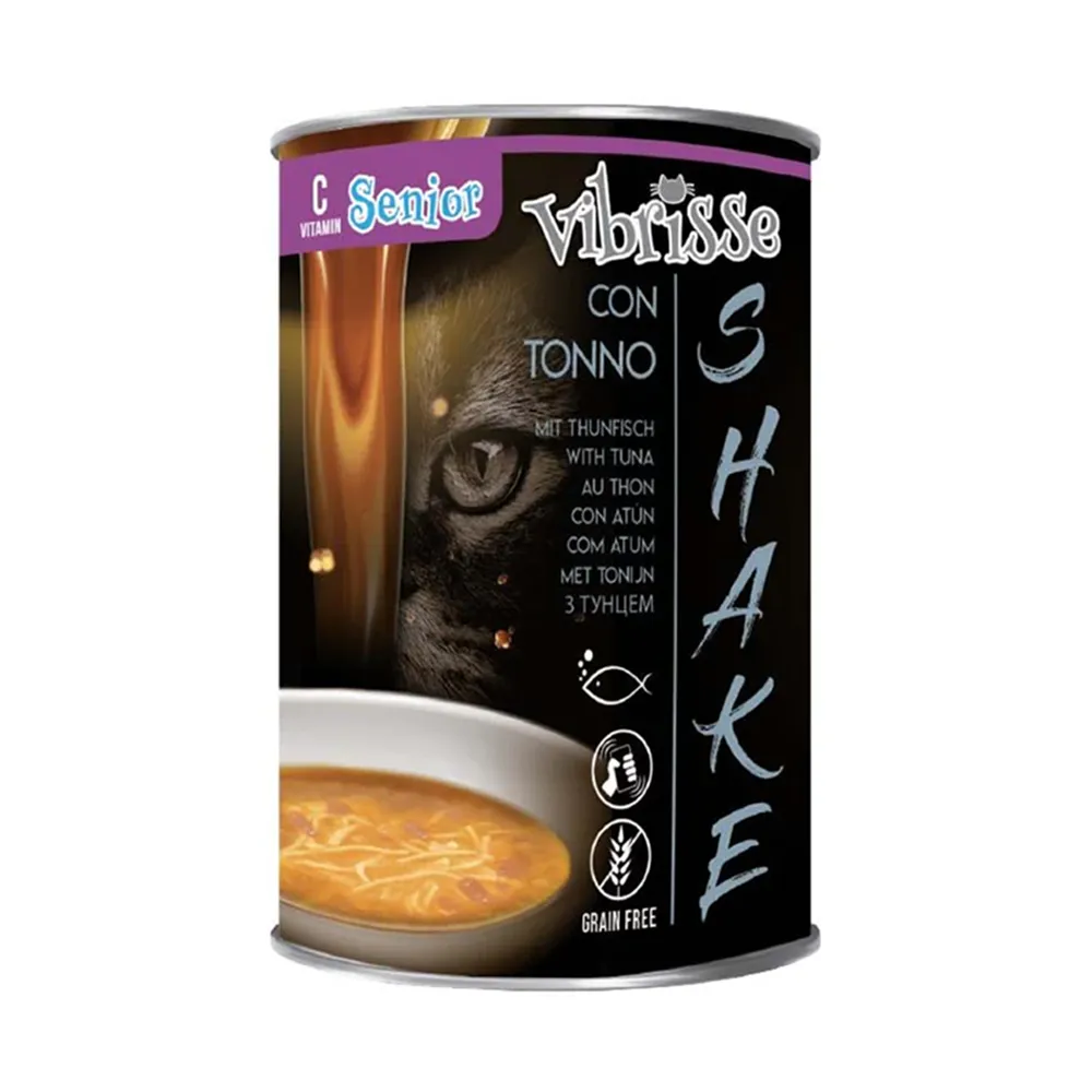 Vibrisse Shake Grain Free Cat Senior+ - Atum