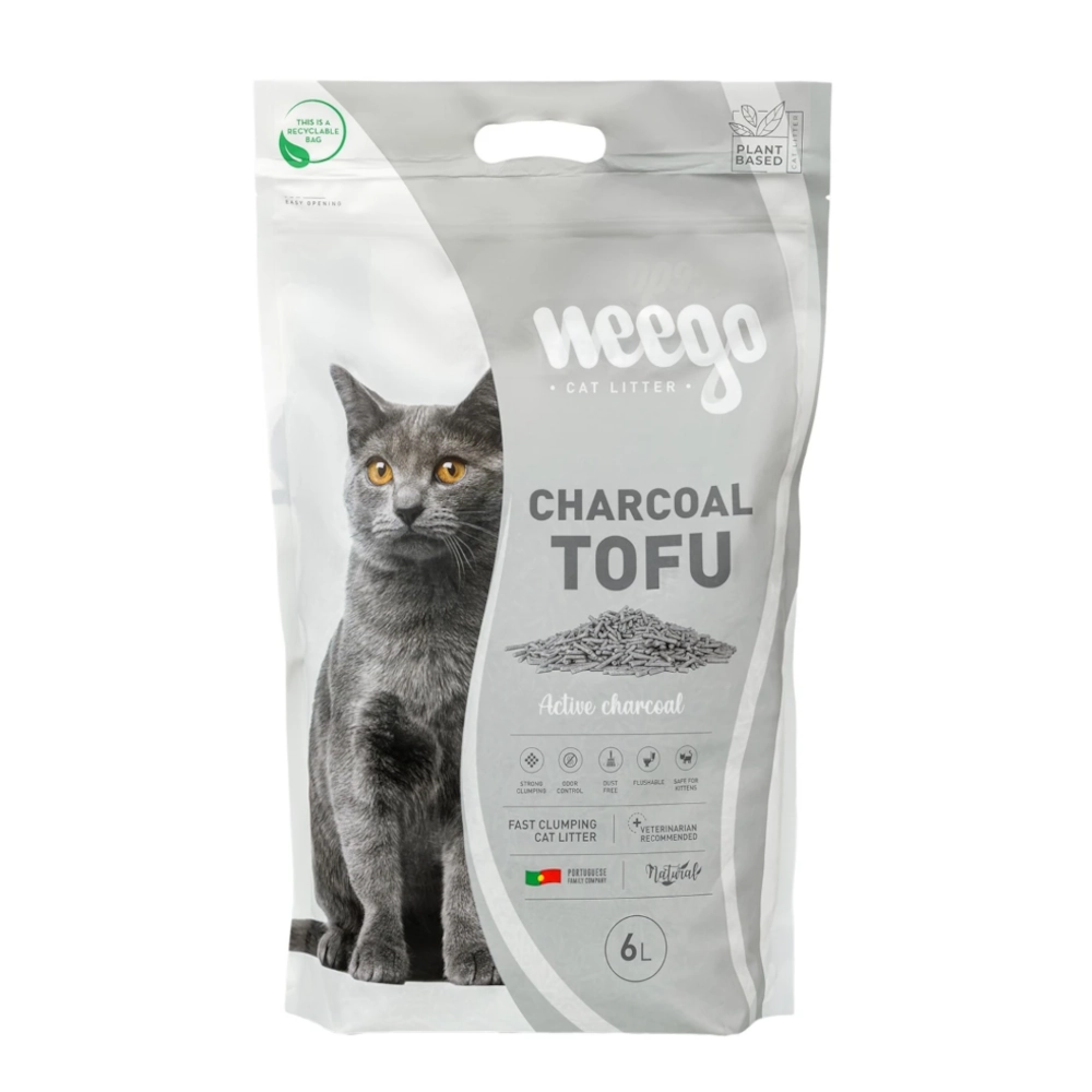 Weego Cat Litter Charcoal Tofu