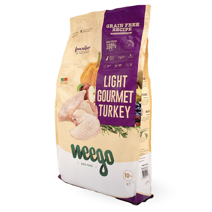 Weego Grain Free Dog Light Gourmet Turkey