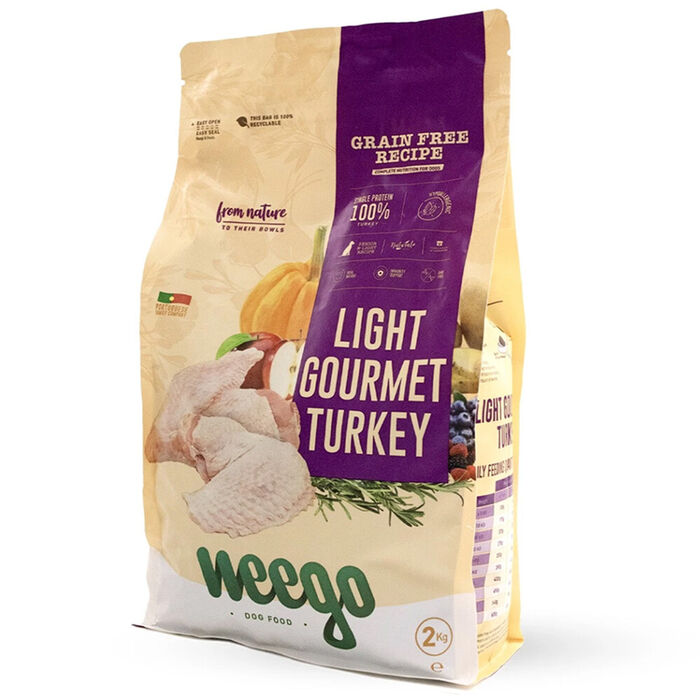 Weego Grain Free Dog Light Gourmet Turkey