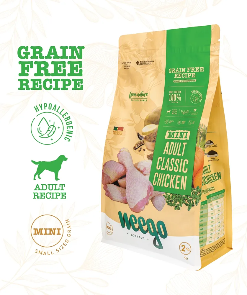 Weego Grain Free Mini Adult Dog Classic Chicken