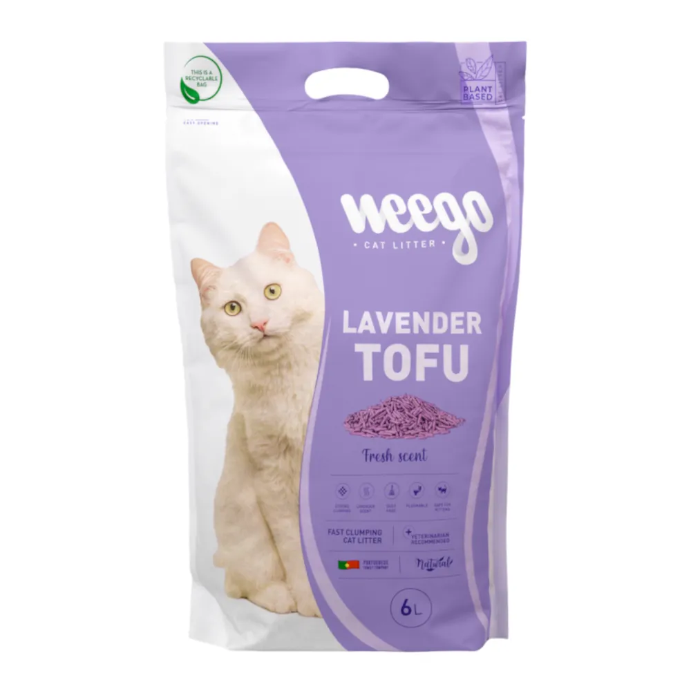 Weego Cat Litter Lavander Tofu